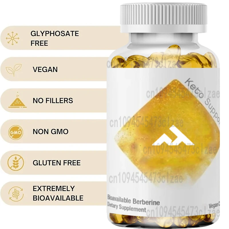 

350mg berberine hydrochloride and broccoli seed complex to enhance bioavailability | 60 vegetarian capsules