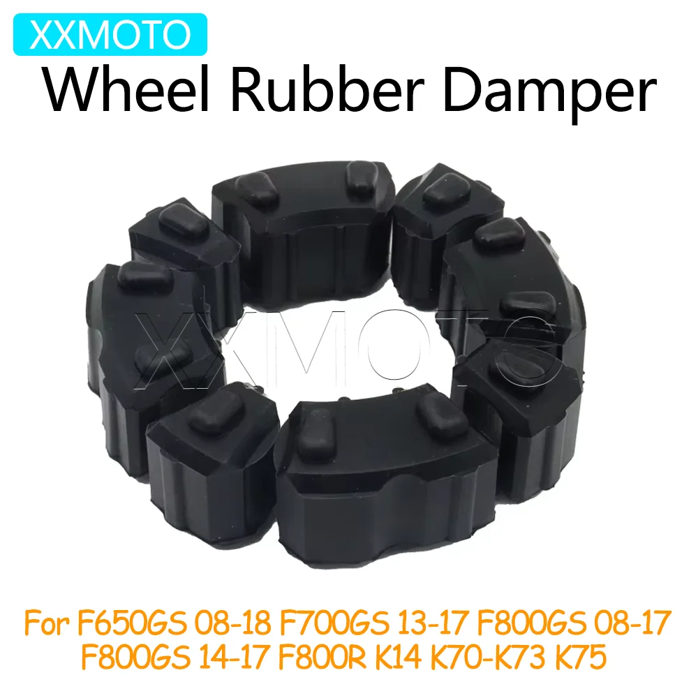 

For BMW F650GS F700GS F800GS F800R K70-K73 K75 K14 2014-2017 Motorcycle F 650 700 800 GS Rear Wheel Drum Rubber Sprocket Damper