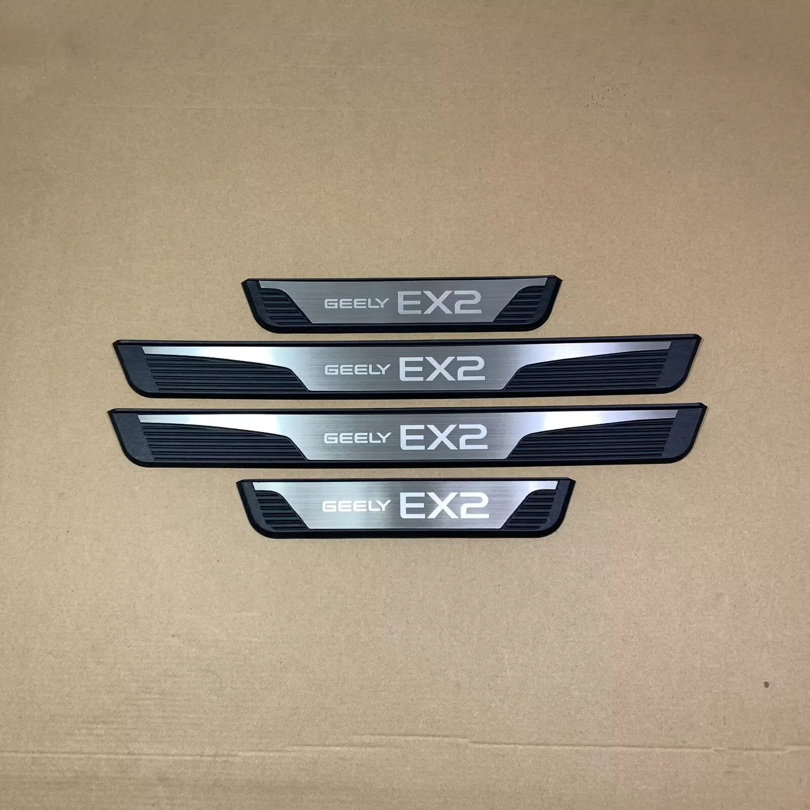 Für Geely EX2 2024 2025 2026 2027 Autoteile Türschwellen-Pedalabdeckung Zierleisten Einstiegsleisten-Schutz Aufkleber Auto-Styling Zubehör – Detail 1