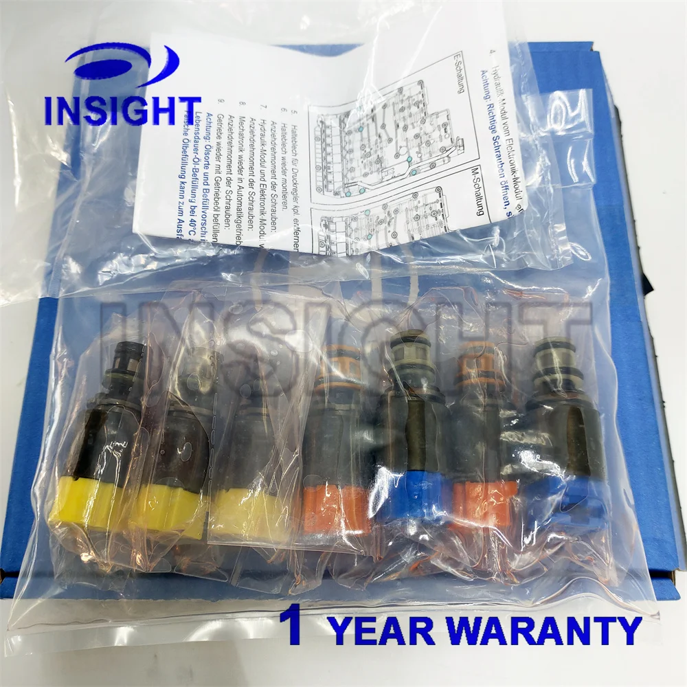

7PCS ZF 6HP216HP28 6HP26 6HP19 6HP34 Transmission Solenoid Set GEN2 Compatible