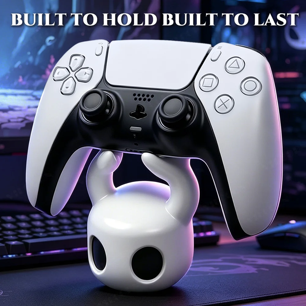 Soporte para Control de Videojuegos para PS5/PS4 Xbox One/Xbox Series X S con Diseño de Hollow Knight, Soporte de Escritorio para Mando de Juego