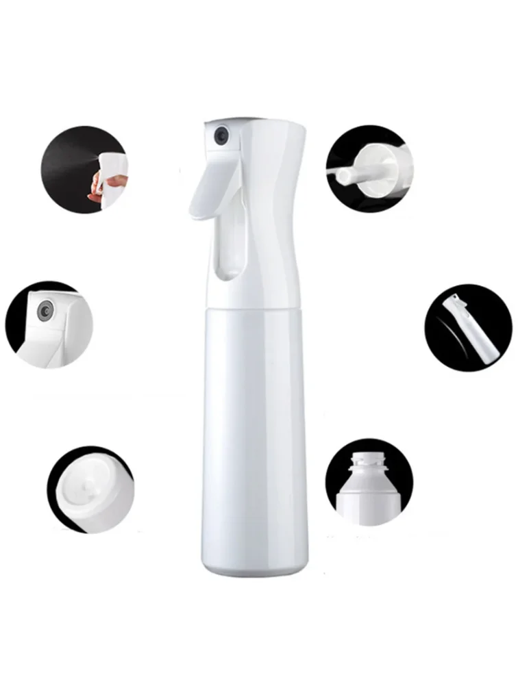 200/300/500ml Hogedrukspuitflessen Hervulbare Flessen Continue Mist Gieter Automatische Salon Kapper Watersproeier - afbeelding 2