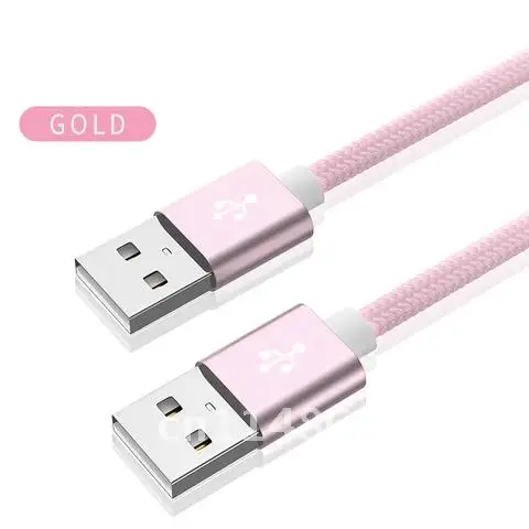 Male To Male USB Extension Cable Type A Weave USB Extender for Radiator Hard Disk Webcam Camera USB Cable Extens