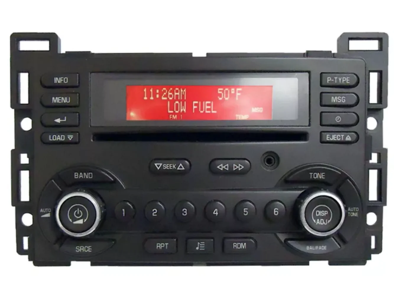 Radio Stereo for PONTIAC G6 G-6 6 Disc Changer CD Player Aux OEM 15848801 AM FM