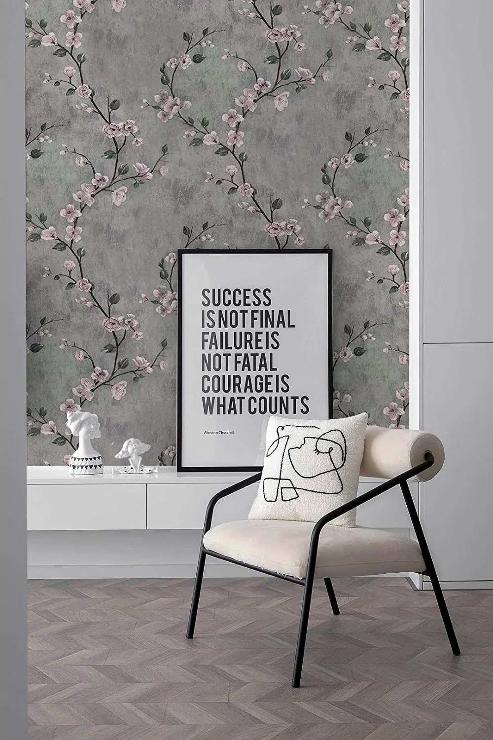 Рисунок 4 - Обои с цветочным рисунком