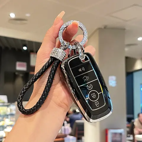 2020 2022 Ford Explorer Bronco Fusion Expedition Mustang F350 F150 링컨 해적 비행가 노틸러스 올가미 용 키 케이스 커버