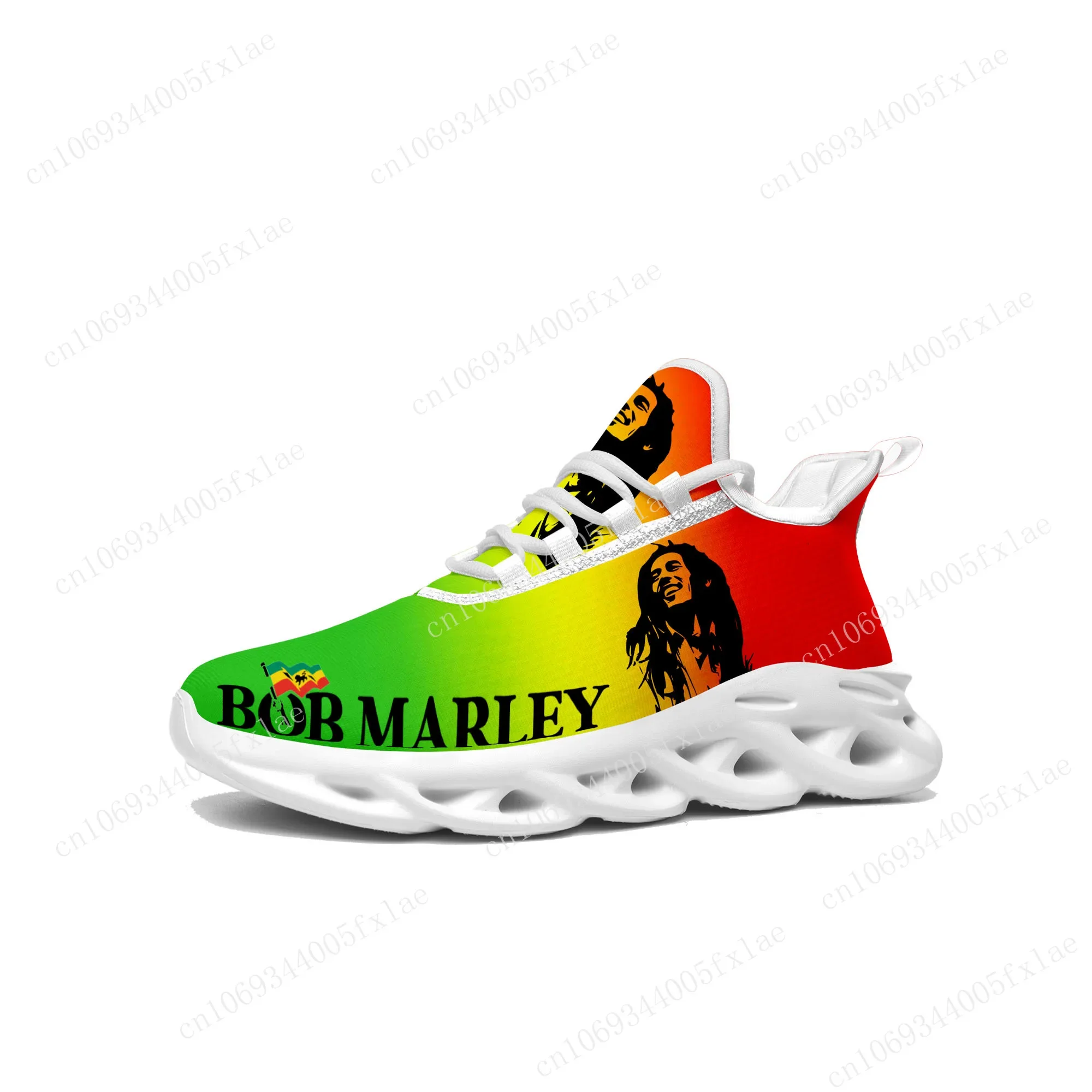 

Reggae Rock Music Star Bob Marley Flats Sneakers Mens Womens Sports Running Shoe Sneaker Lace Up Mesh Footwear Tailor-made Shoe