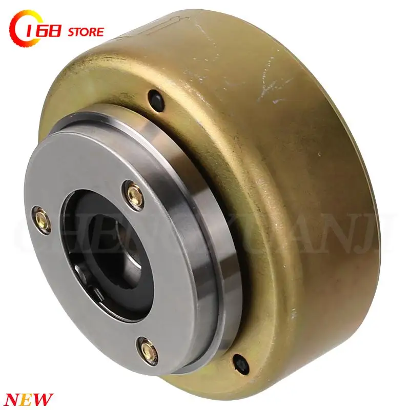 6 Coil Magneto Level Magnet Flywheel Roller – Compatible with 110cc Pit Trail Dirt Bike, ATV,  For , Quad & Motorcycle