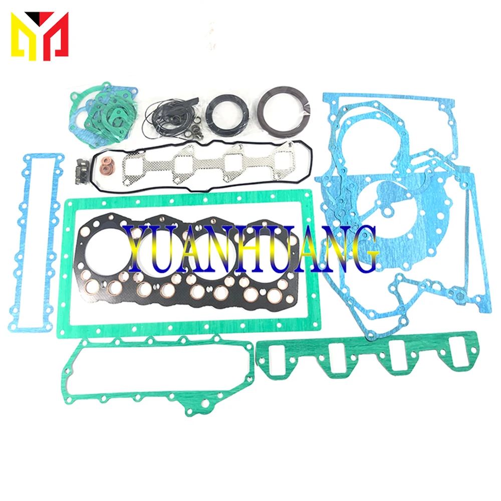 

S4S Engine Full Gasket Kit Fast Shipping Overhual Set For Mitsubishi Engine With Cylinder Head Gasket