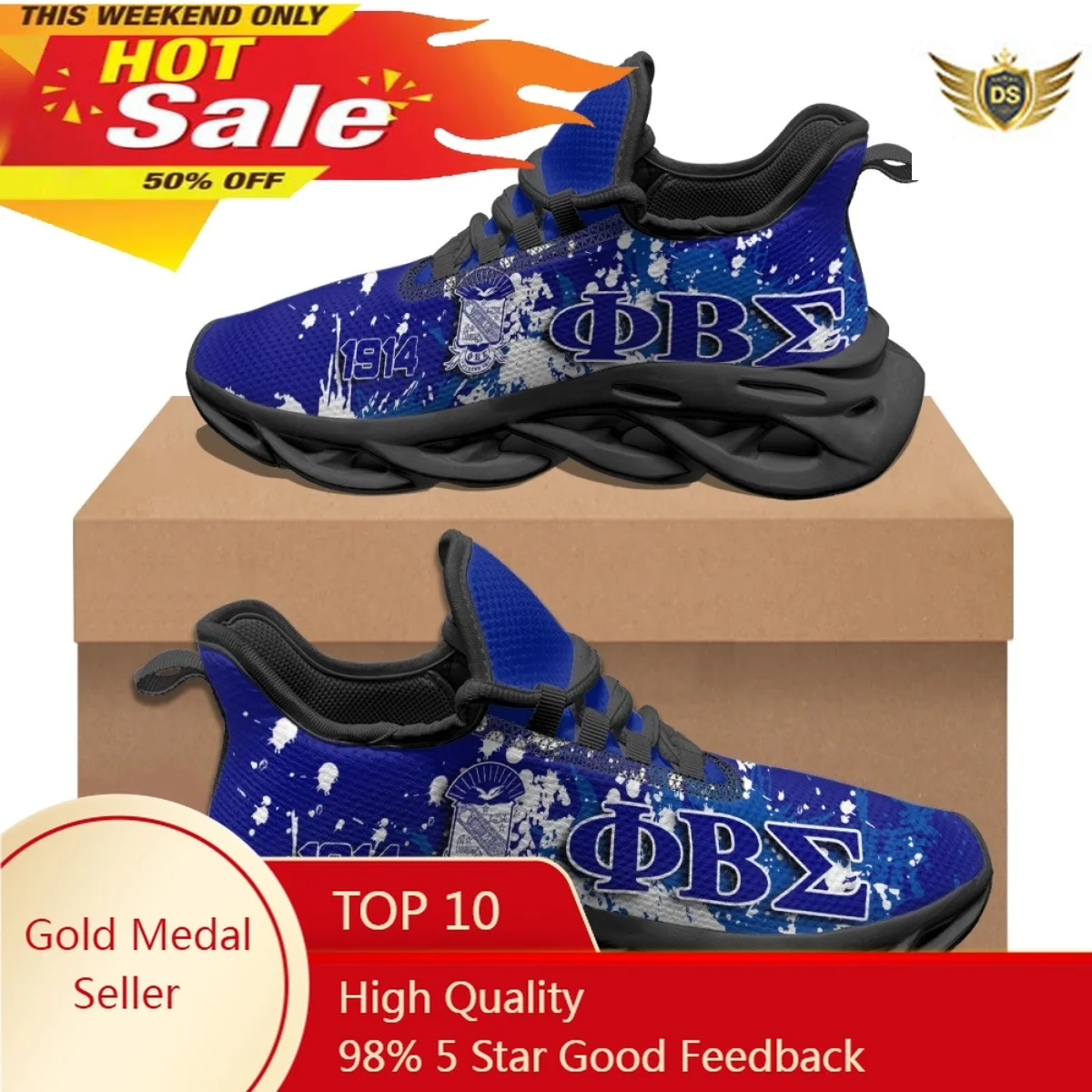 

Hot Phi Beta Sigma Sorority Print Women's Sneakers Summer Autumn New Comfort Outdoor Sports Shoes Non-slip Vulcanized Trainers