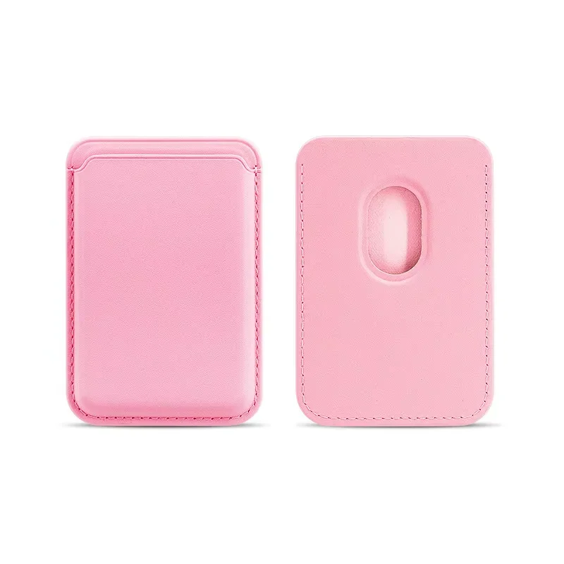 Magsafe magnetische lederen portemonnee hoesje voor iPhone 17 16 15 14 13 12 11 8 Samsung Huawei met kaarthouder en magnetische sluiting
