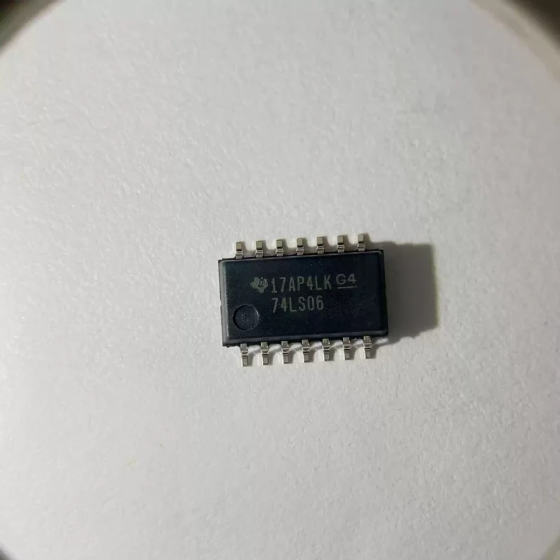 10-100pcs printing 74LS06 SN74LS06NSR SOP14 5.2mm medium body chip with six inverted buffer chips