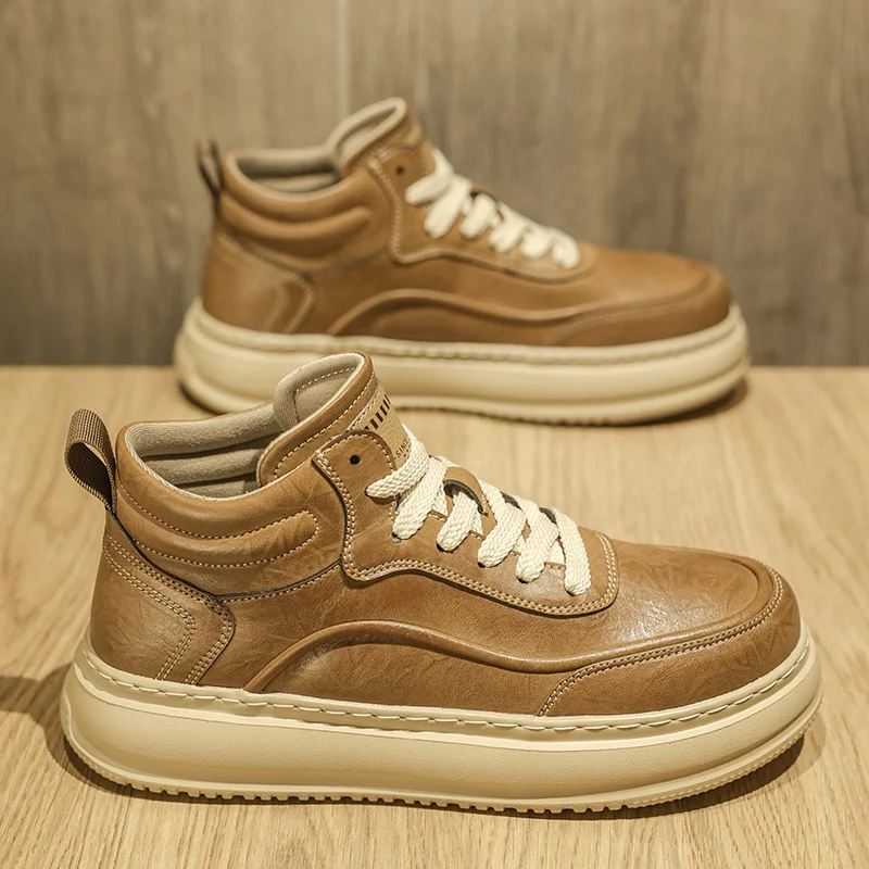 

2025 Spring New Rubber-Plastic Sole Casual Board Sneakers for Outdoor Sports - Comfortable, Soft, Slip-Resistant, Durable, and T