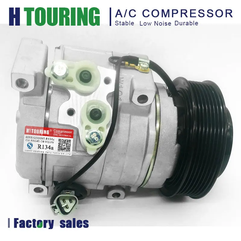 

Компрессор переменного тока 10S17C для FIAT Toyota Hiace/HILUX Pick-up/LAND CRUISER 447220 -4070 88320-35730 883106 А140 88320-26600 447260 -8232