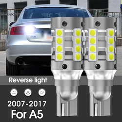 Canbus LED Reverse Light Backup Lamp 2pcs Accessories For Audi A5 2007-2017 2008 2009 2010 2011 2012 2013 2014 2015 2016