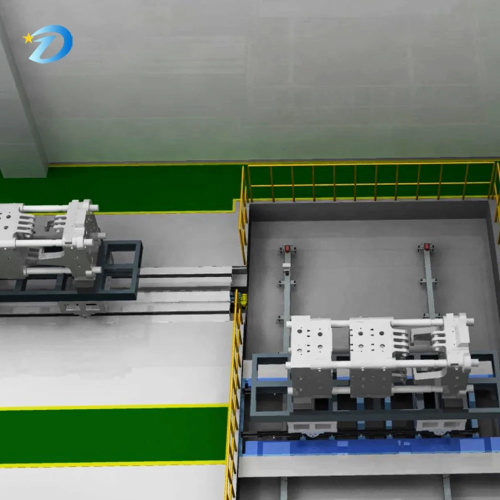 Línea de producción de pintura completamente automática para maquinaria de recubrimiento metálico de sala de pintura con tratamiento de superficies PowerSpraying