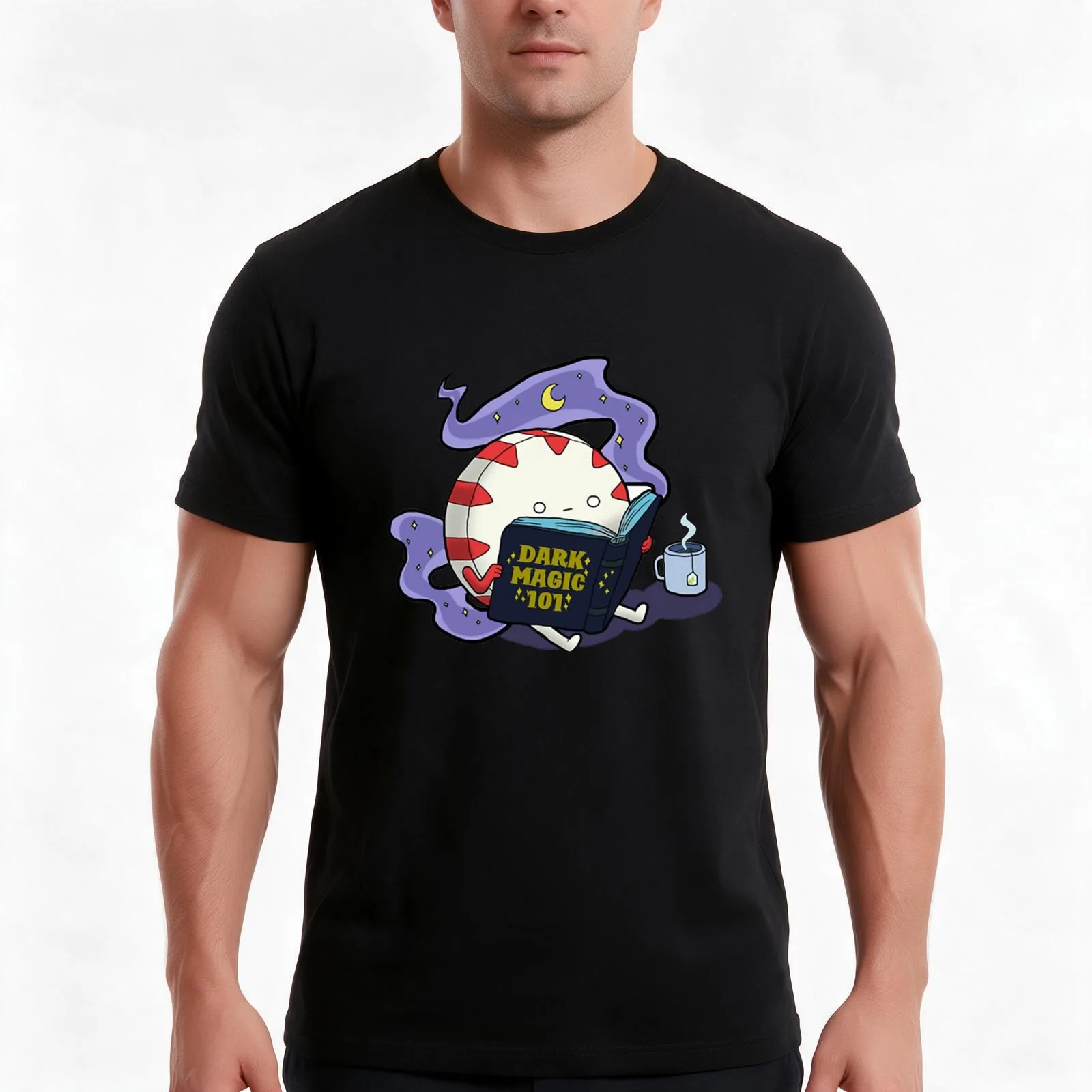 Peppermint Butler T-Shirt, Summer Casual Cotton Tee, Oversized Streetwear Tops, Vintage Graphic Print, Loose Fit Short Sleeve