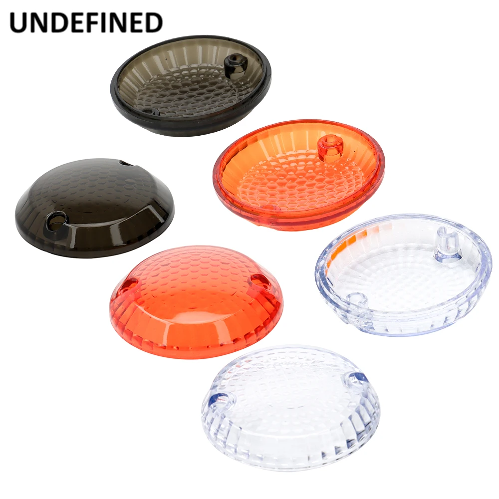 for Suzuki Cruisers Boulevard Intruder Marauder Savage 1986-2003 Turn Signal Lights Lens Motorcycle Plastic Indicator Lens Cover