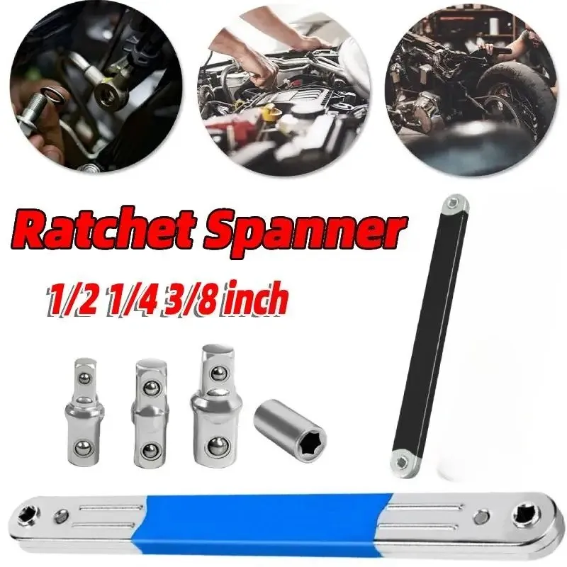 

Impact Ready Ratchet Spanner Square Drive Adapters Offset Extension Wrench Sets