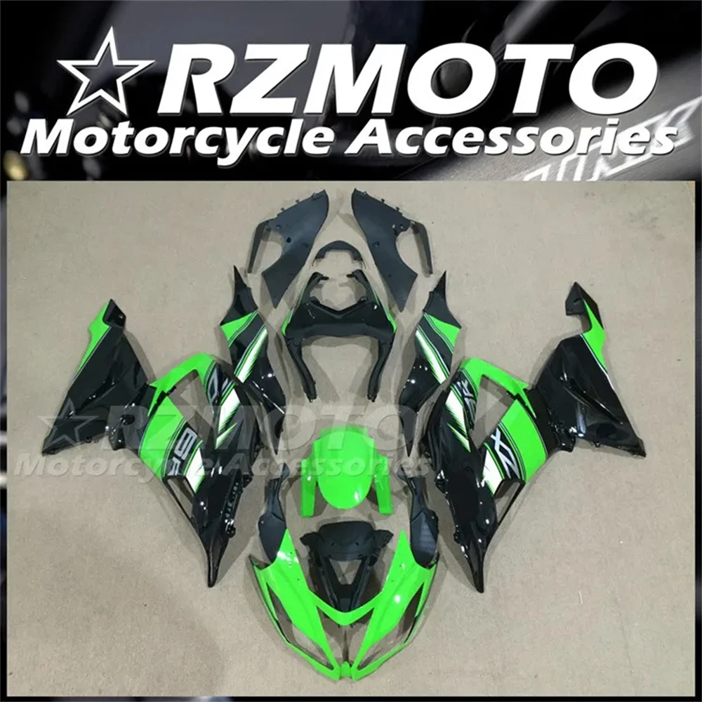 

4Gifts New ABS Fairings Kit Fit For KAWASAKI ZX-6R 13 14 15 16 17 ZX6R 636 2013 2014 2015 2016 2017 2018 Bodywork Set Green