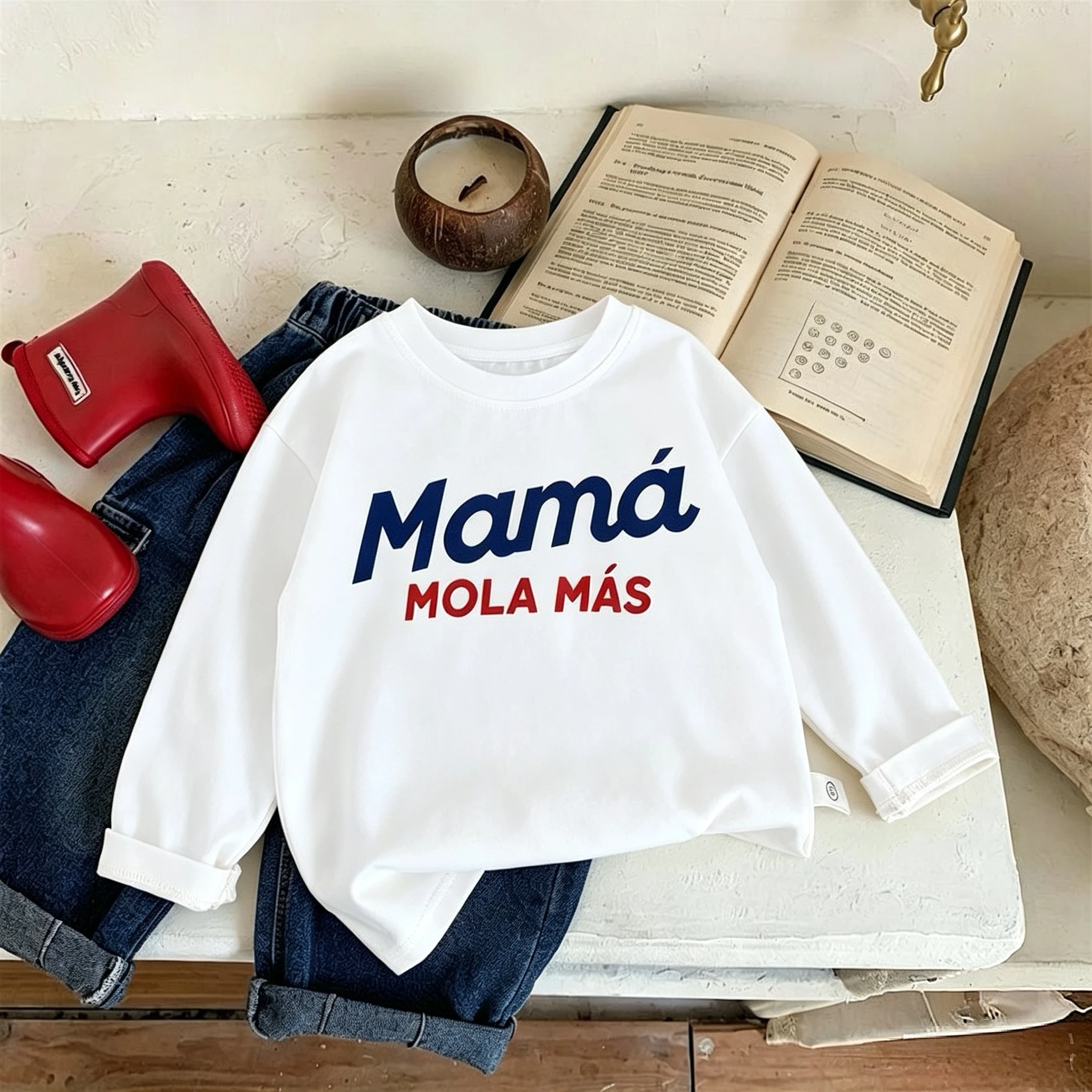 Frühling Herbst Kinderkleidung Langarm-T-Shirt mit Cartoon-Druck Modisches Beliebtes Kinder-Freizeit-Unterhemd Oberteil Mädchen-Bluse – Detail 4