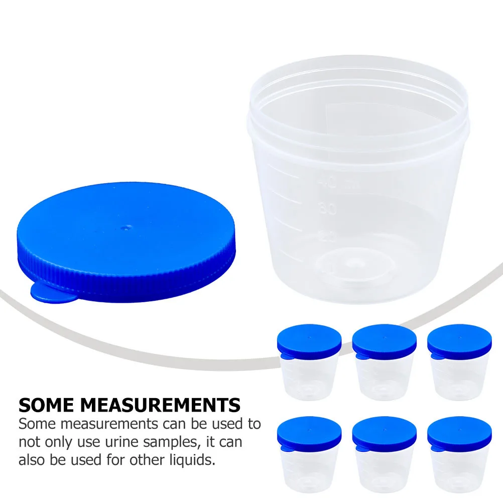 

30pcs Plastic Beakers 40Ml Graduated Laboratory Cups Acid Alkali Resistant Heat Resistant Scale For Science Education Lab