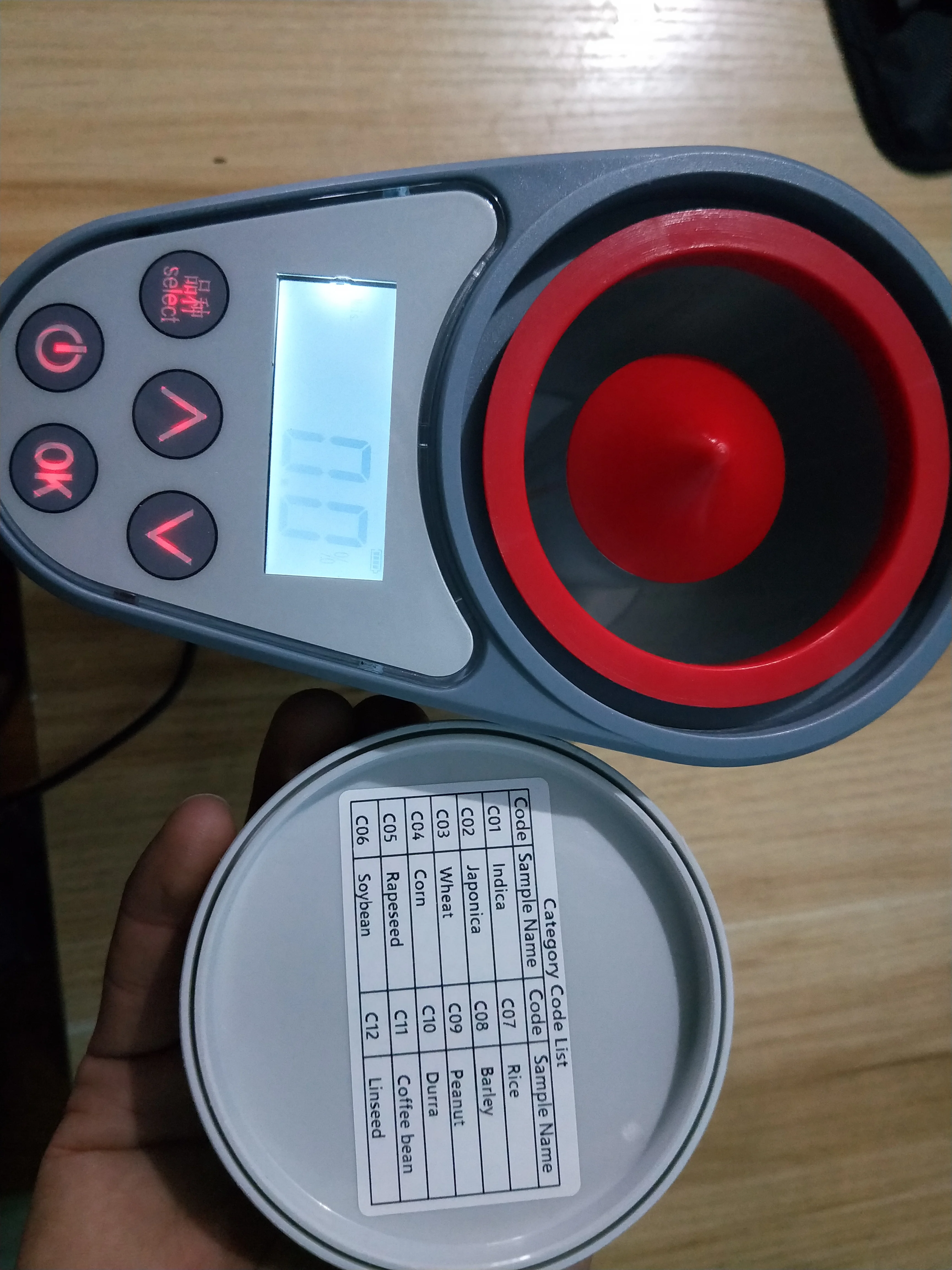 Corn Tester Grain Crop Private Label Moisture Meter Humidity  Rice test