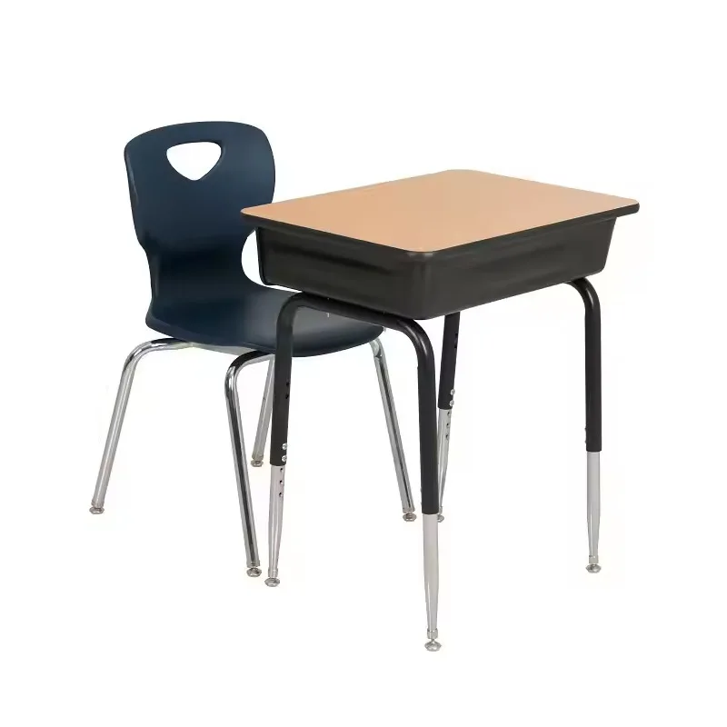 

Детский эргономичный учебный стол и набор стульев для подростков, стол и стул с регулируемой высотой для школы, дома, спальни, гостиной, прочный, безопасный