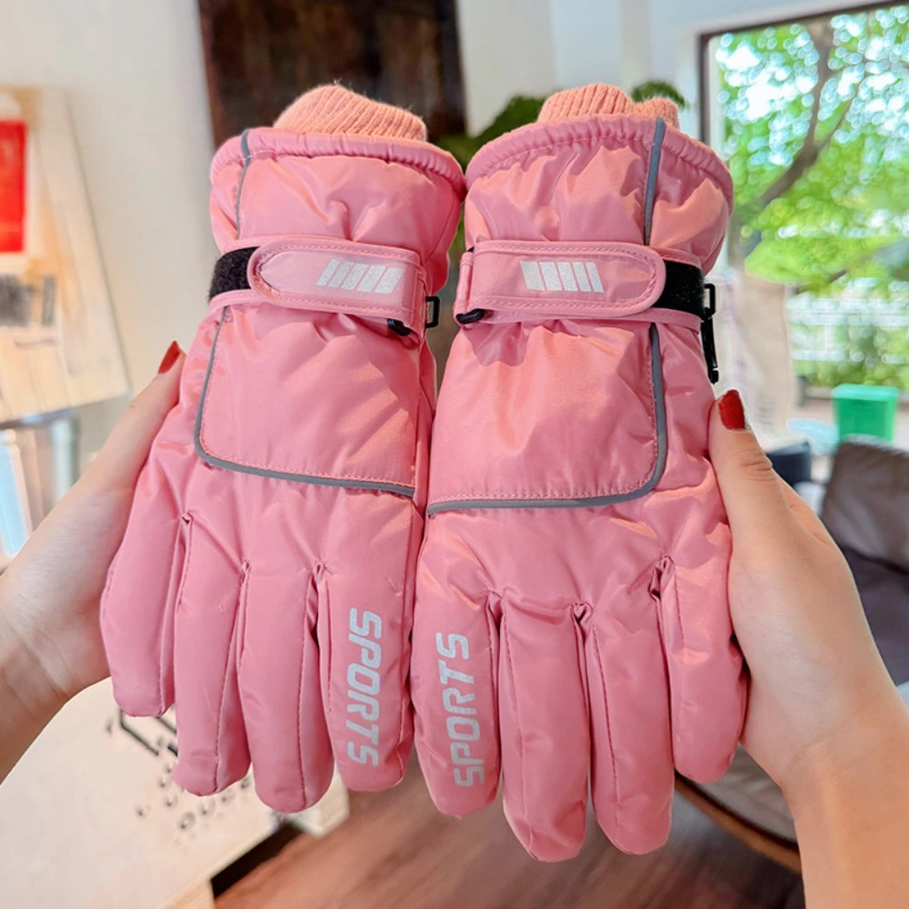 Korean Style Multifunction Winter Ski Gloves Keep Warm Colorful Men Mittens Touch Screen Full Finger Driving Gloves Outdooor