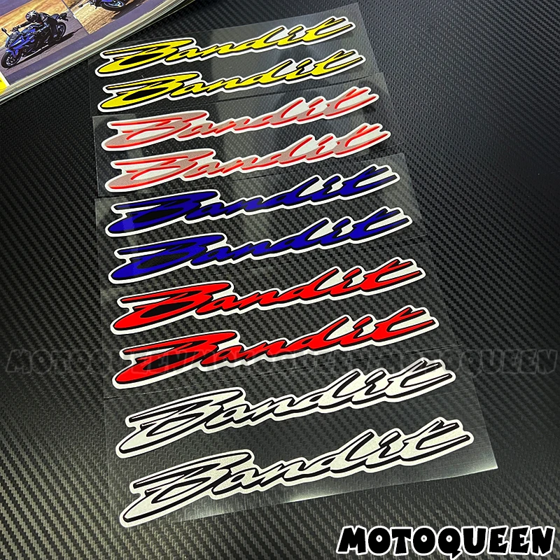 For Bandit gsf 250 600 600s 650 650s 650n 1200 1250 Motorcycle Fuel Tank Pad Side Stickers Body Wind Reflective Label Decals
