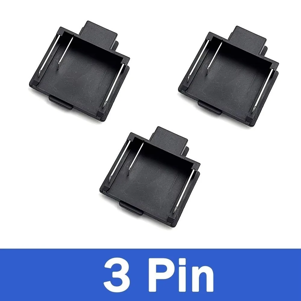 2/3Pin Battery Connector Multifunctional Battery Clip Connector Terminal Block Electrical Power Tools Accessories