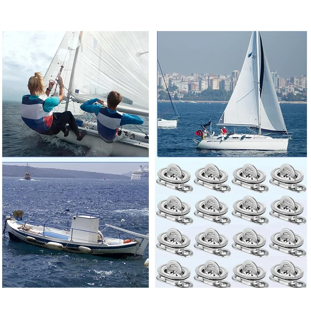 10 Sets Oval Eyelet Rotating Latch Copper Locks Turnbuckle Car Trailer Tarpaulin Stable Characteristics, High Reliability.