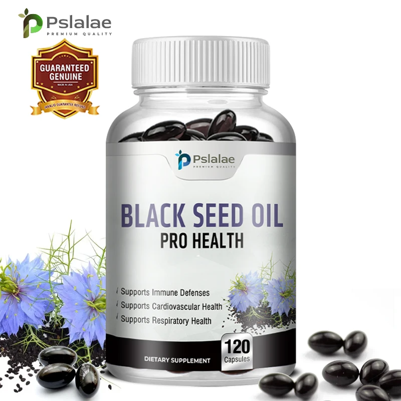 

Organic Black Seed Oil - Immune Support, Promotes Hair Growth, Provides Nutritive Antioxidants, Non-GMO