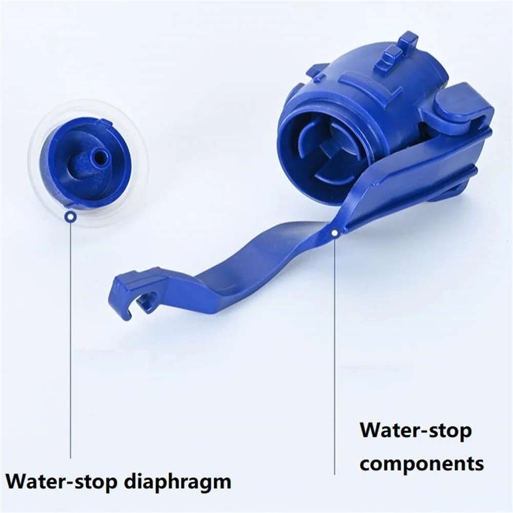 For Geberit Typ380 Flush Tank Diaphragm Side Inlet Repair Kit Blue Simple Toilet Valve Replacement Water Stopper