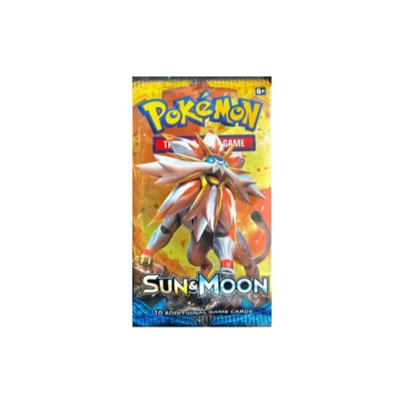 360Pcs TCG Sun & Moon Booster Box Sealed Trading Card Lunala Solgaleo Incineroar Decidueye Anime Collectible Collection Gift