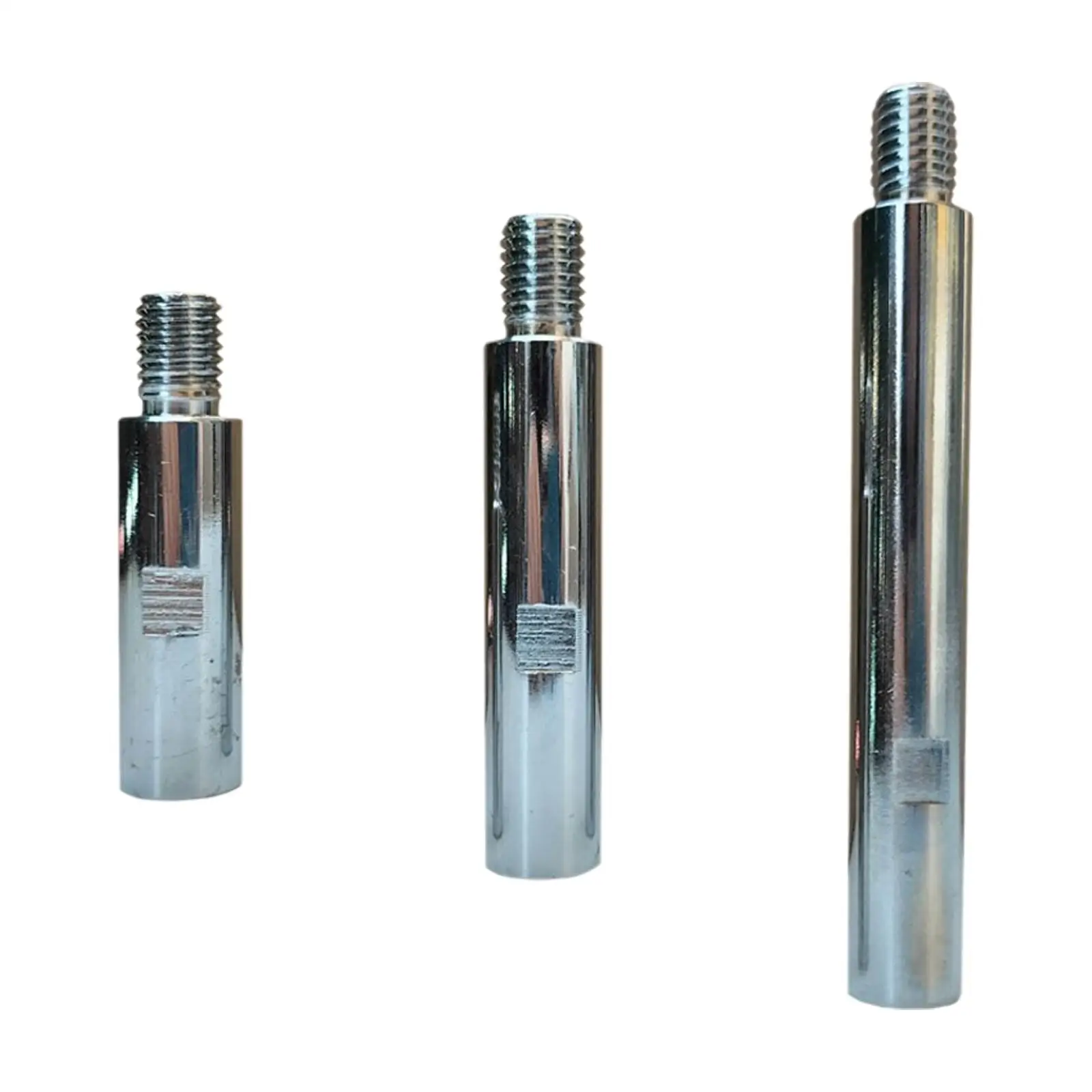 

3Pcs Angle Grinder Extension Connecting Rods Set 3 in 4 in 5.5 in Car Polisher M14 Aluminum for Discs Grinding Heads