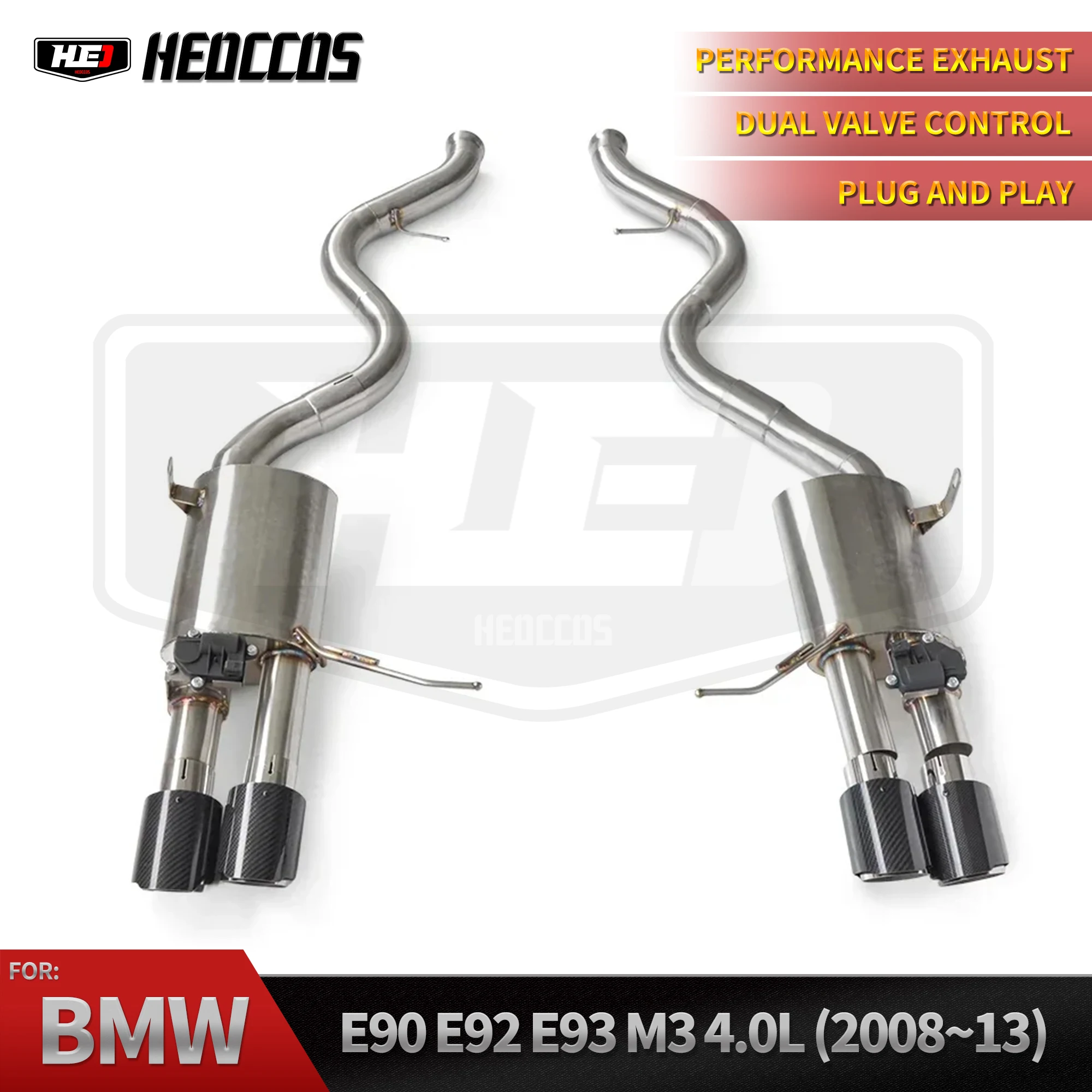 

HEO Valvetronic Catback Exhaust for BMW E92 M3 E90 E93 4.0L High Performance Exhaust Muffler