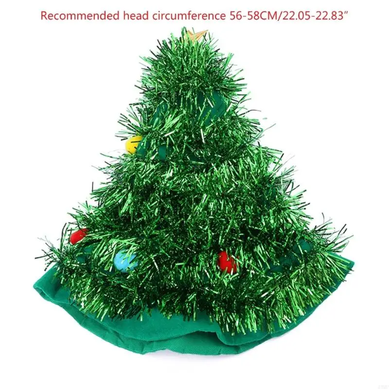 49MF عيد الميلاد شجرة قبعة عطلة عيد الميلاد قبعة حفلة لللباس احتفالات الاحتفالات #6