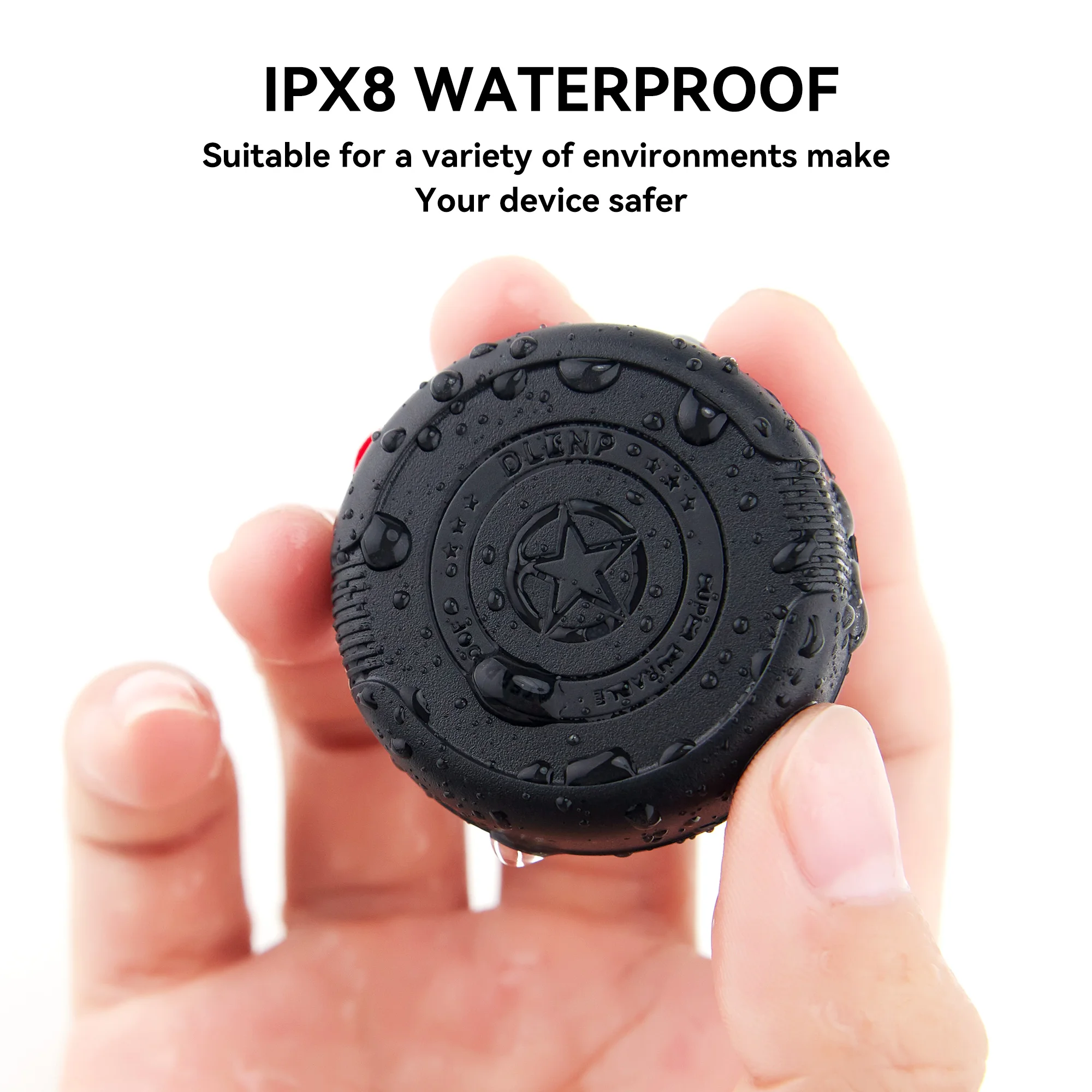 4Pack IPX8 Waterproof Airtag Case For Apple Airtags Holder with Ultra Adhesive Sticker for Wallet TV Remote Drone Luggage Car