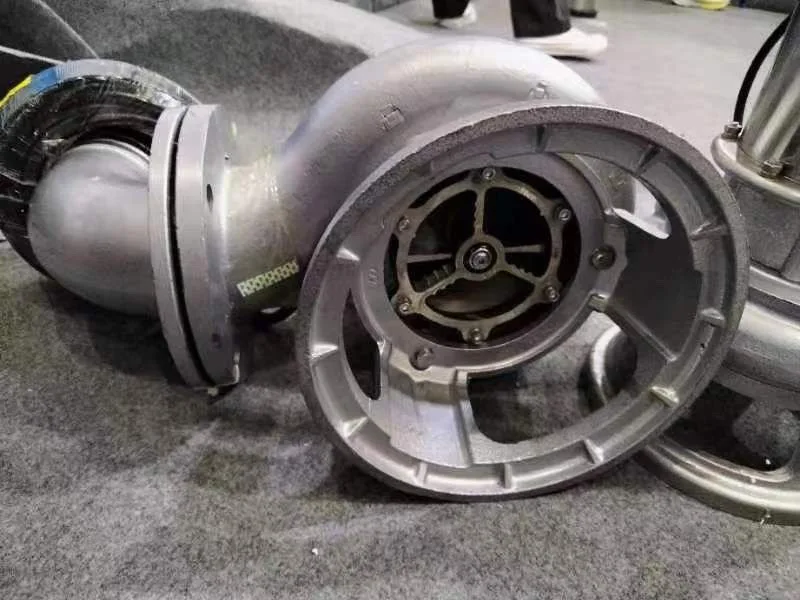 Pompa di fango per dragaggio con pompa per acque luride ultraleggera con conversione di frequenza a magnete permanente ad alta efficienza e risparmio energetico