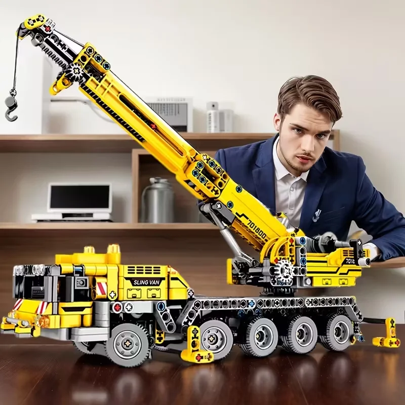 City Technical MOC Mining Truc - đánh giá và giá Technical Crane Truck Excavator Blocks
