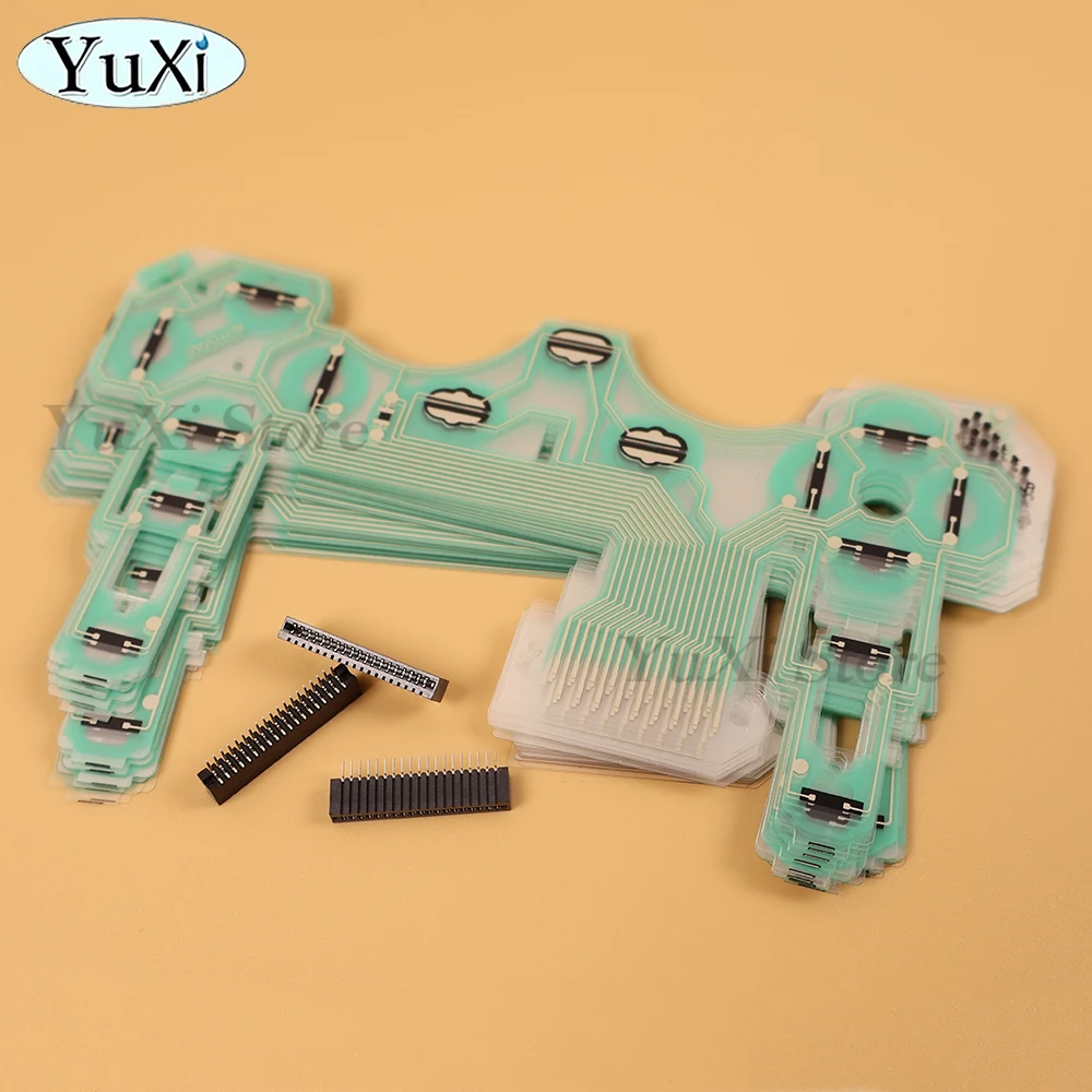 For PS2 Conductive Film Ribbon Circuit Board Joystick Flex Cable For PlayStation 2 SA1Q42A SA1Q43-A SA1Q113A 18Pin 19Pin Socket