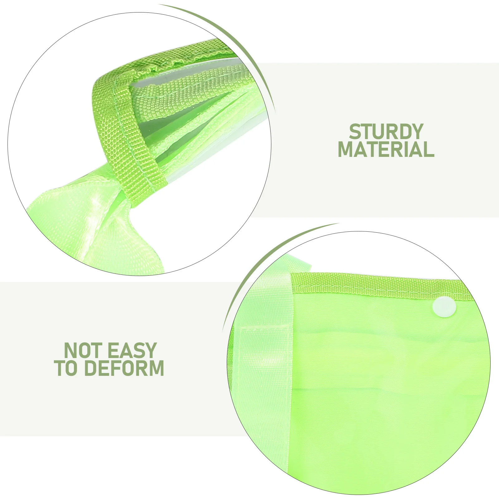 Foldable Lightweight Travel Beach Bag Large Capacity Waterproof Mesh Tote for Outdoor Swimming Vacation Family Beach Essentials