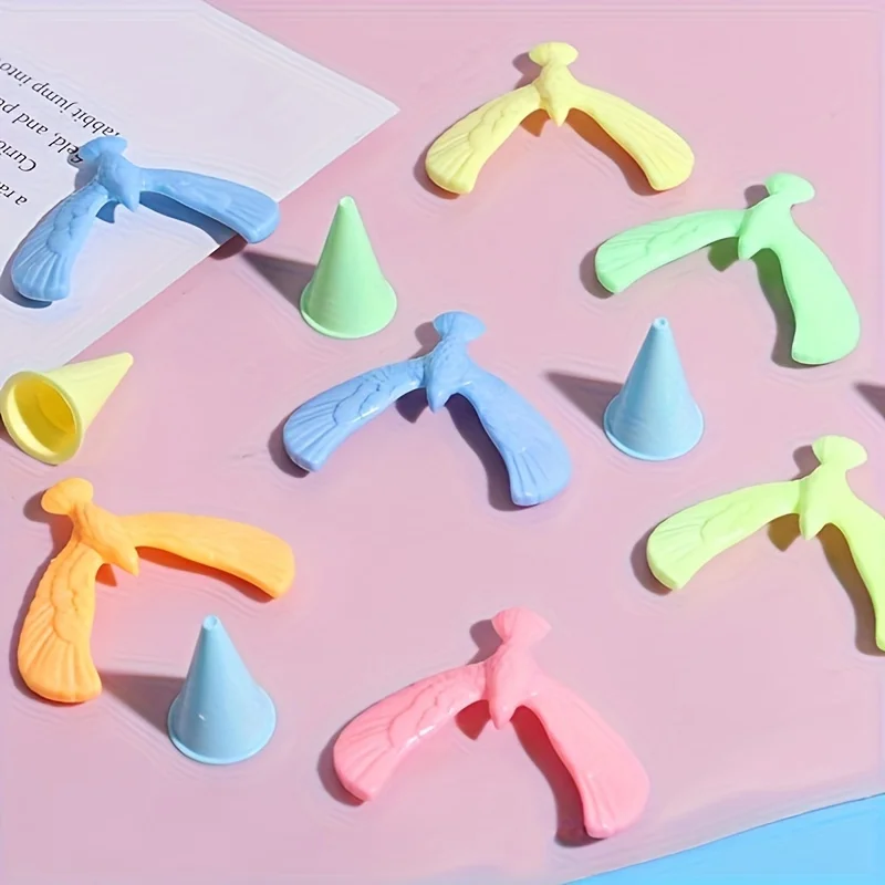 نسر الطيور الصغير التوازن - طائر متأرجح ممتع لتحدى الجاذبية، لعبة تعليمية وألغاز للأطفال، أداة العلوم والتكنولوجيا الإبداعية T #3