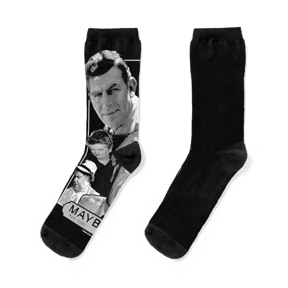 First Day Of Retro Andy Griffith Mayberry Socks Toe sports Running Women Socks Men's