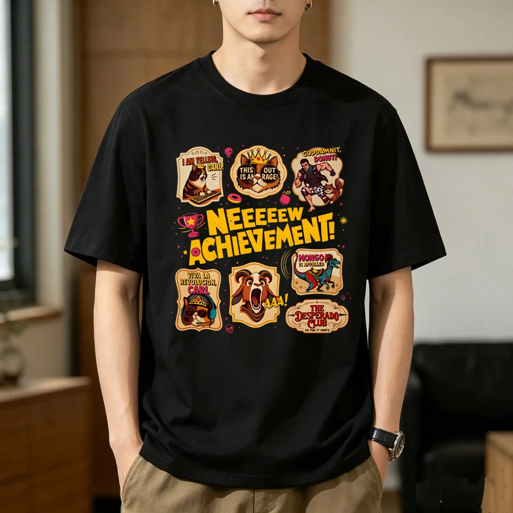 Jamal Has So Many Sorries To Give T Shirt Men Women Dungeon Crawler Carl T Shirts Men Cotton Short Sleevet T-shirt