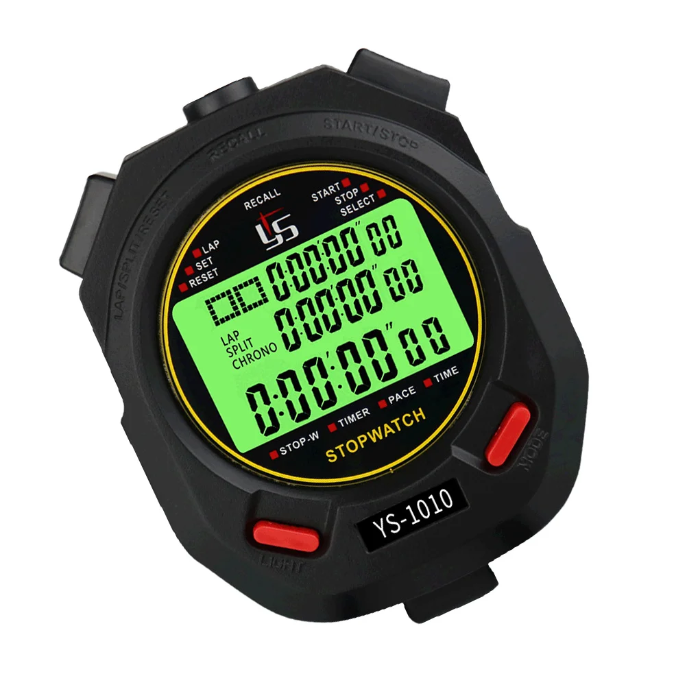 Stopwatch Referee Multi-function Game Running Electronic Timer for Sports Abs