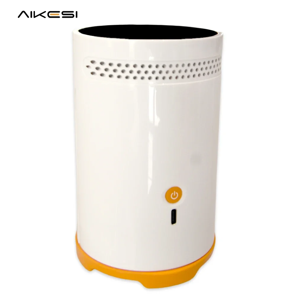 Detector de Radon Monitor de Radon uso doméstico inteligente Detector de Gas Radon portátil calidad del aire recargable PCi/L Bq/m3