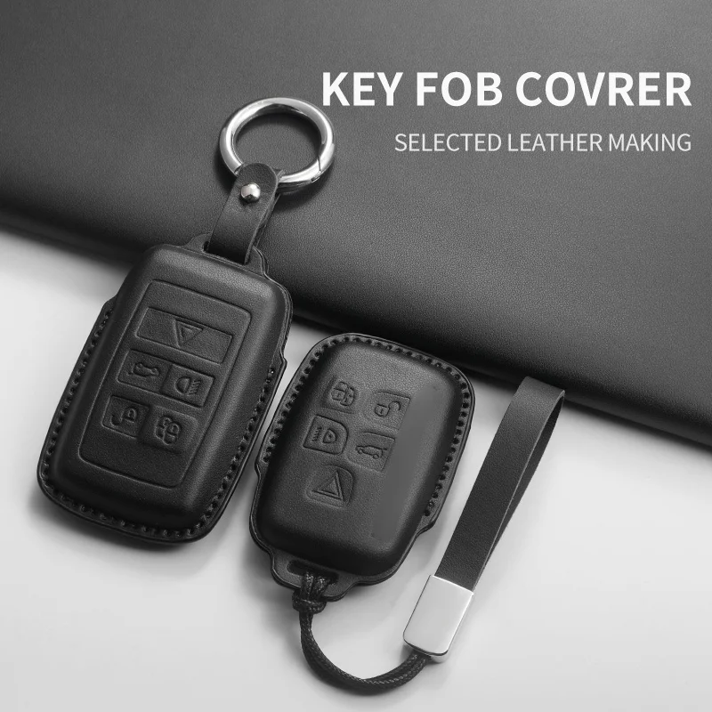 Key Fob Cover For All Land Rover Models, Fits Range Rover, Defender, Discovery, Velar, Evoque, Range Rover EV, Discovery Sport C