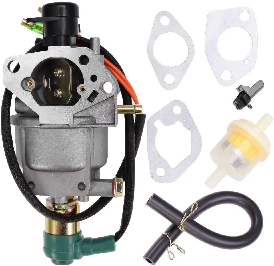 Carburetor Replacement for Honda EM5000S EM5000SX EM5000X EW171 Gas Generator Carb with Air Filter Gaskets Fuel Line